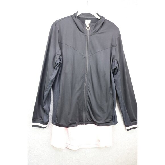 Fila Striped Sleeveless Sport Dress & Jacket Set-50+ UPF-XL-New w/Tags - Picture 2 of 16